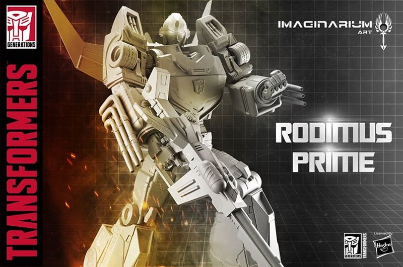 rodimus prime statue